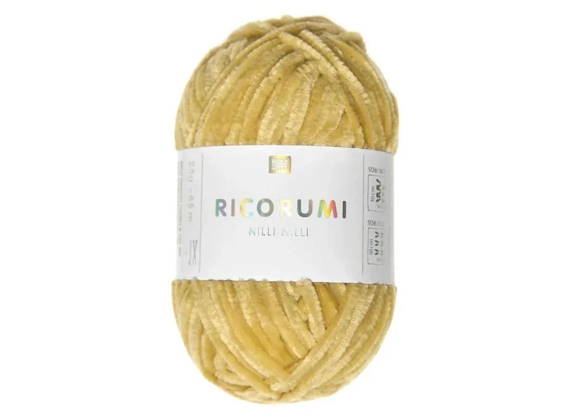 Pelote Nilli Nilli Ricorumi 25g - Moutarde 004