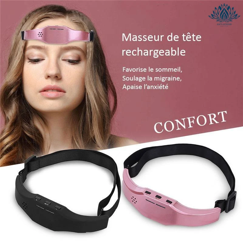 Appareil massage tête anti migraine et insomnie