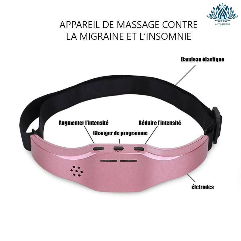 Appareil massage tête anti migraine et insomnie