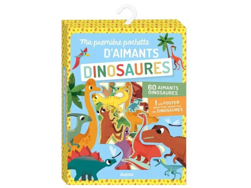 Ma Pochette d'aimants Dinosaures - Auzou