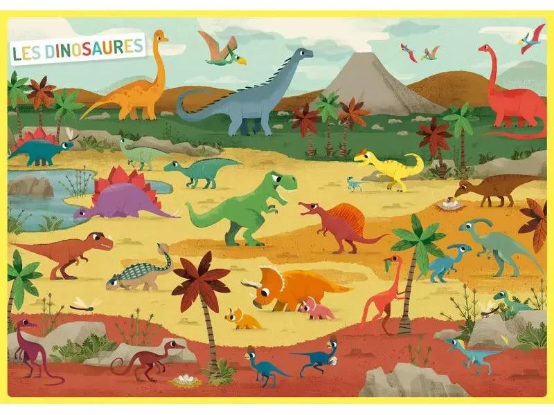Ma Pochette d'aimants Dinosaures - Auzou
