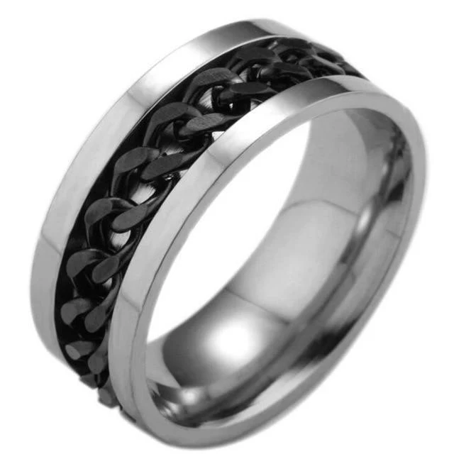 Bague anti-stress homme