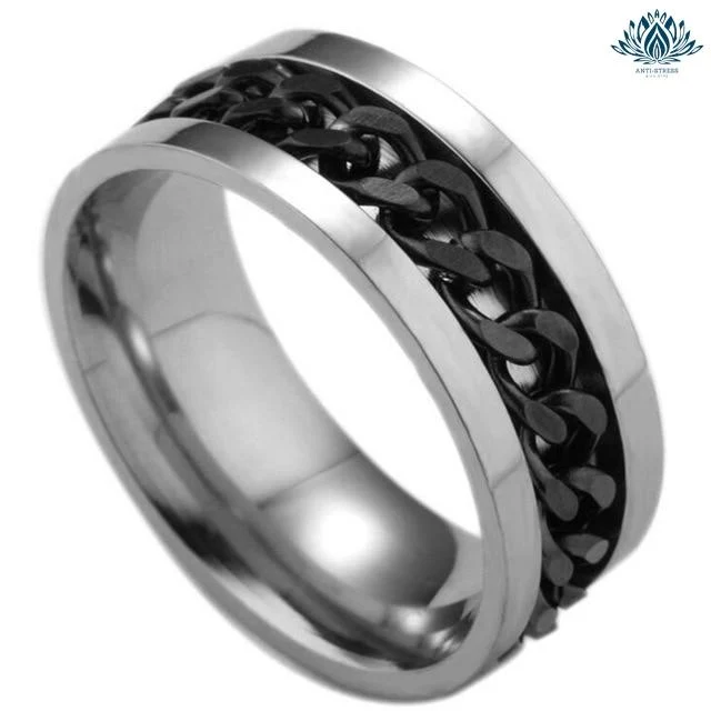 Bague anti-stress homme