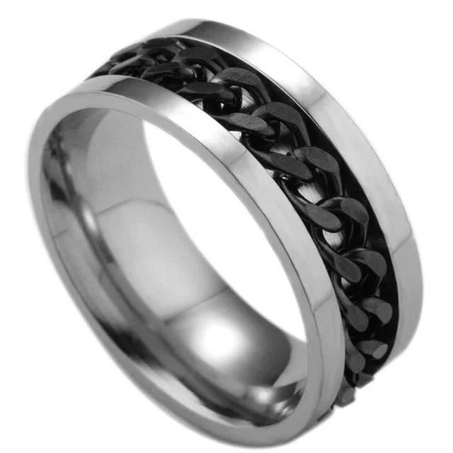 Bague anti-stress homme