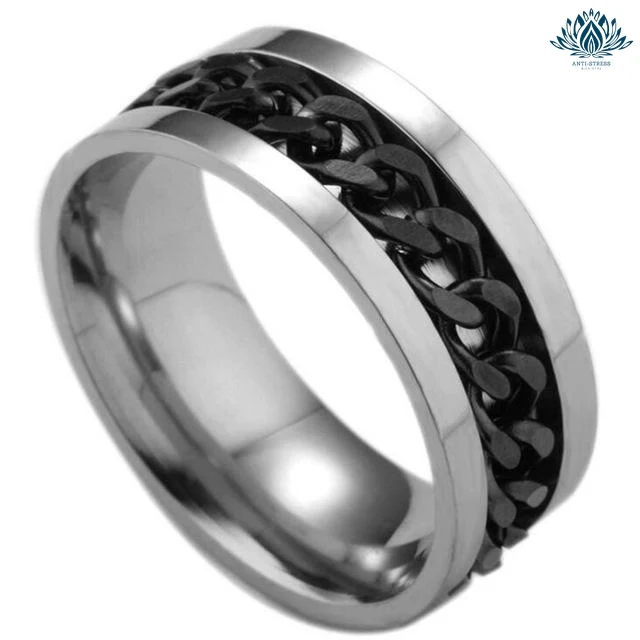 Bague anti-stress homme