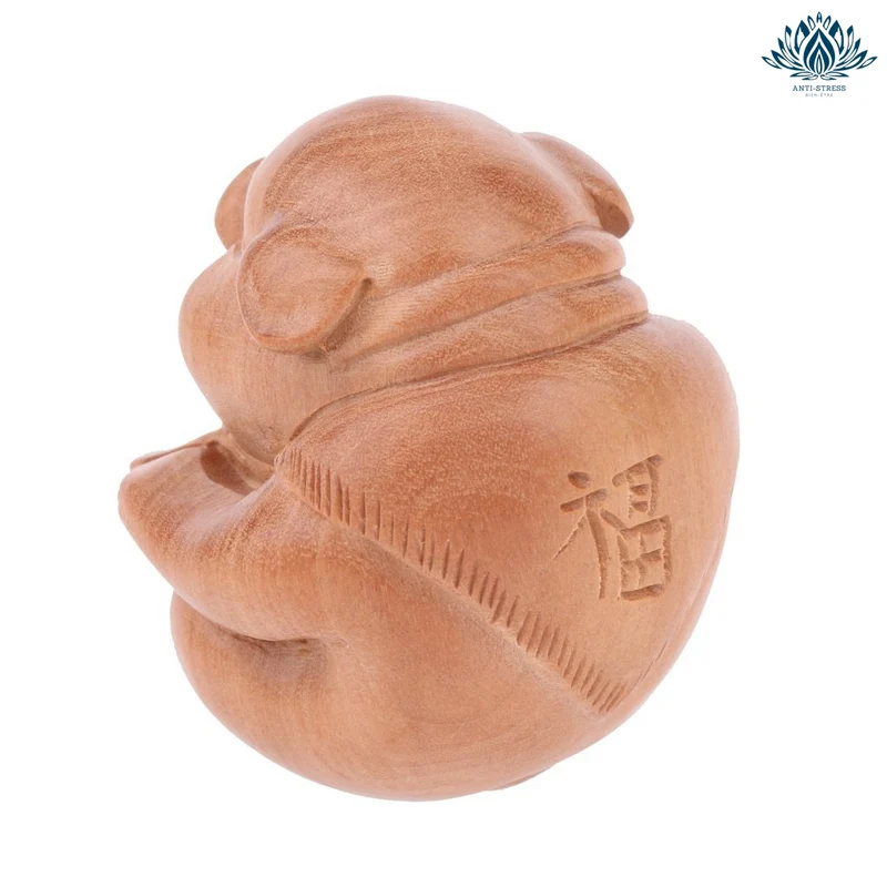 Boule chinoise sensation en bois de pêche