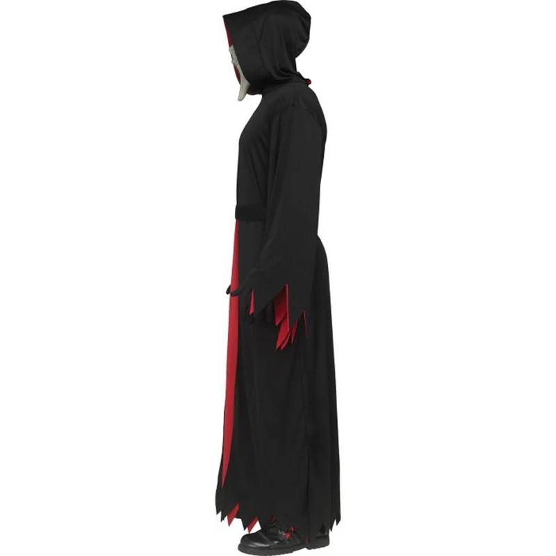 Scream Ghost Face Reaper Costume for Adults, Hooded Robe and Mask