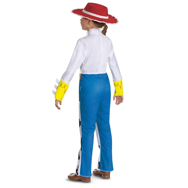 Toy Story Jessie Costume for Kids, Disney, Jumpsuit, Hat and Badge