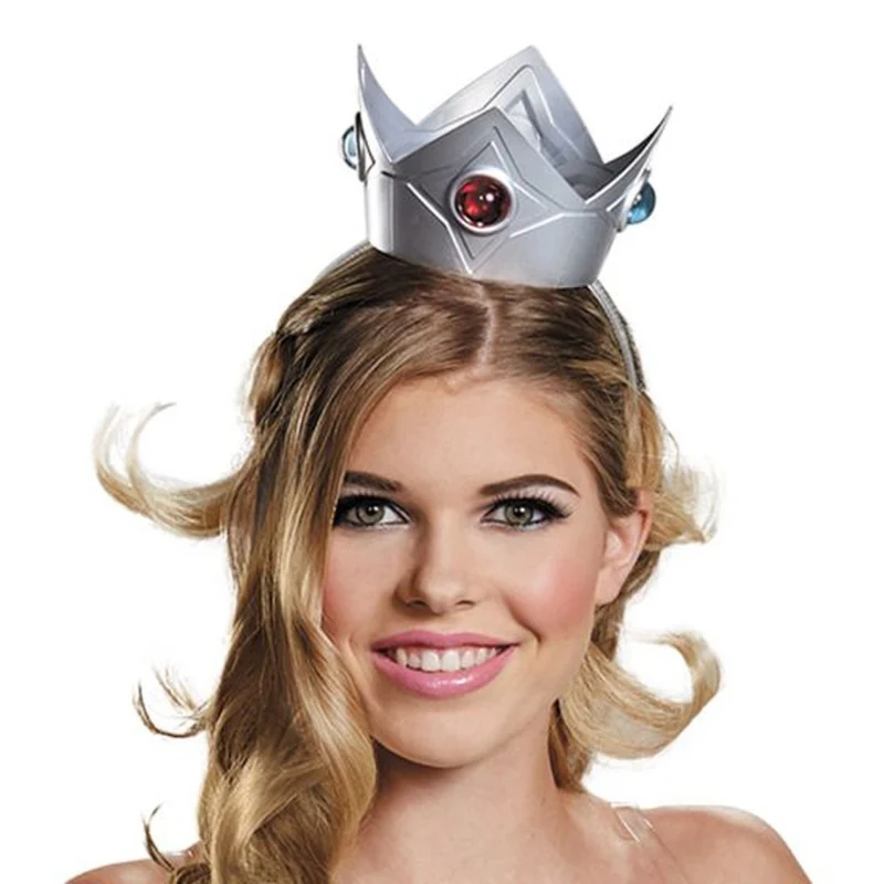 Super Mario Rosalina Deluxe Costume for Adults, Dress and Headpiece