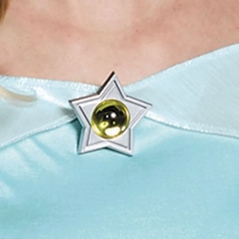 Super Mario Rosalina Deluxe Costume for Adults, Dress and Headpiece