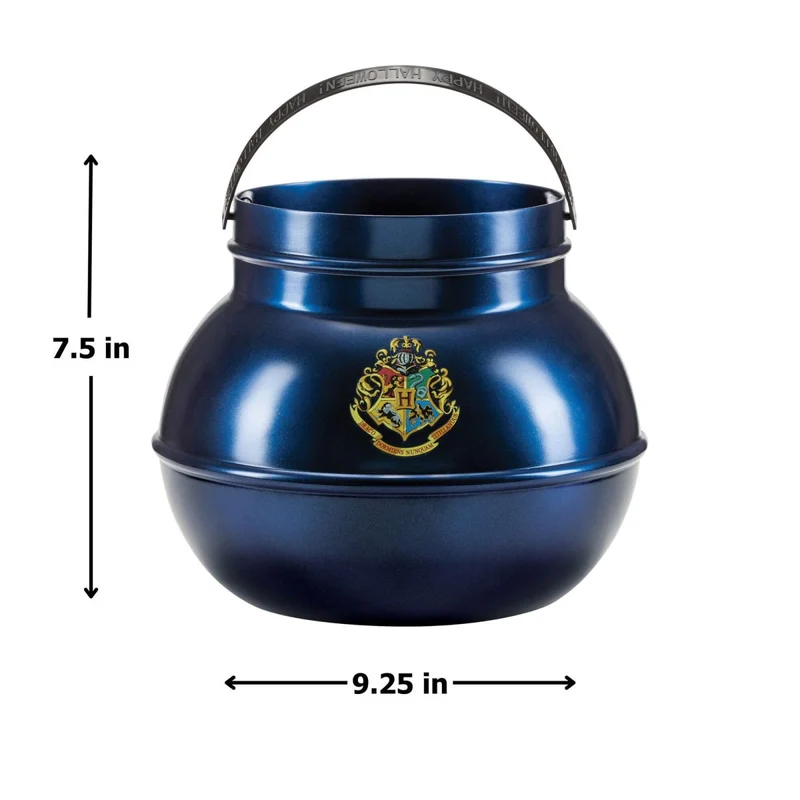 Harry Potter Hogwarts Jumbo Cauldron Treat Pail, 9.25 x 7.5 Inches, 1 Count