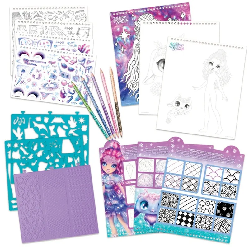 Nebulous Stars Cristalia Creative Sketchbook, 1 Count