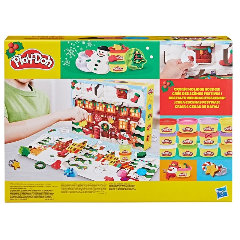 Play-Doh Holiday Advent Calendar 2026 Playset, 1 Count