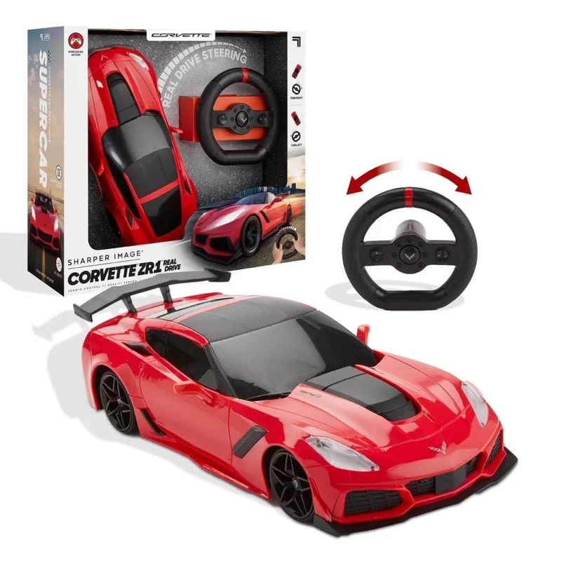 Sharper Image Toy RC Real Drive 1:16 GM Corvette, 1 Count