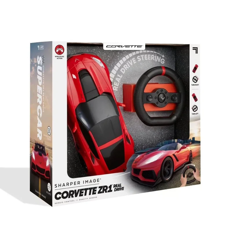 Sharper Image Toy RC Real Drive 1:16 GM Corvette, 1 Count