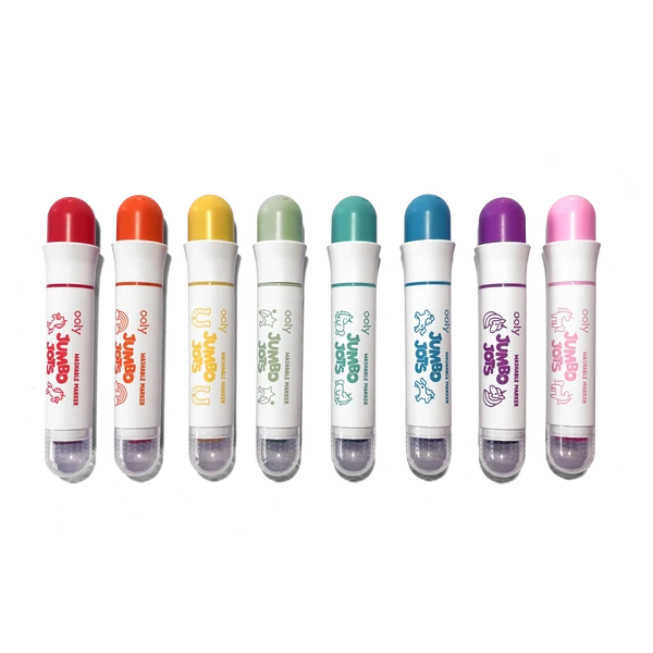 Jumbo Jots Dual Tip Cone and Stamp Markers