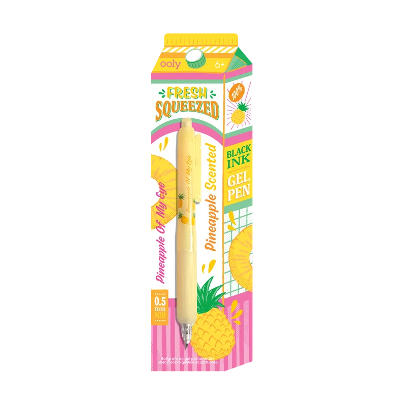 Fresh Squeezed Scented Gel Pens - 4 Flavors to Choose From