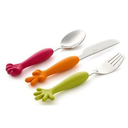 Casa Bugatti Sweet Home Children's Cutlery - Coutellerie pour enfants Douce Maison (3 Pcs)