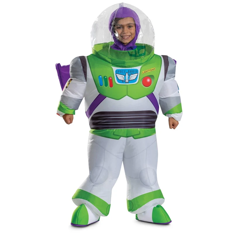Toy Story Buzz Lightyear Inflatable Costume for Kids, Disney