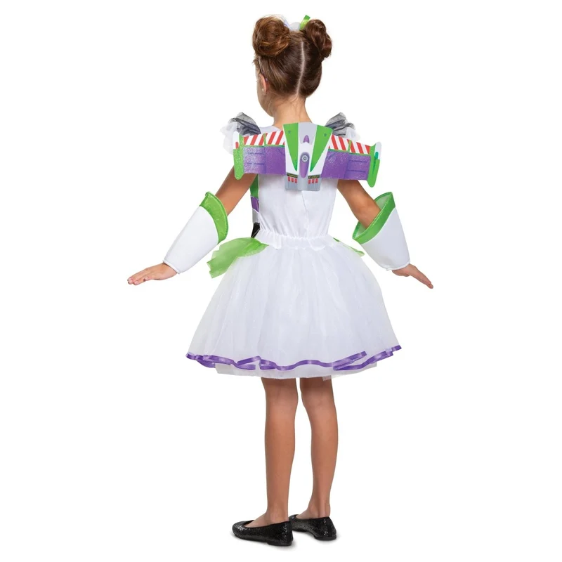 Toy Story Buzz Lightyear Costume for Kids, Dress, Wings and Cuffs