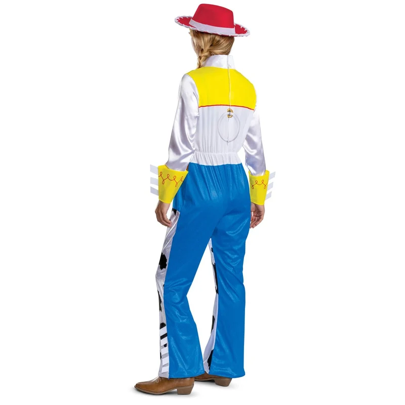 Toy Story Jessie Deluxe Costume for Adults, Disney, Jumpsuit and Hat
