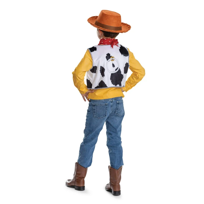 Toy Story Woody Accessory Kit for Kids, Hat, Vest, Bandana and Badge