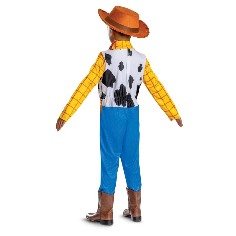 Toy Story Woody Costume for Kids, Jumpsuit, Hat and Neckerchief