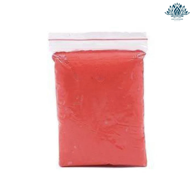 Pâte anti-stress rouge