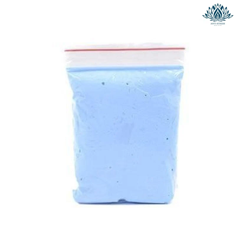 Slime anti-stress bleu ciel