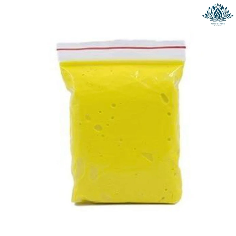 Pâte anti-stress jaune
