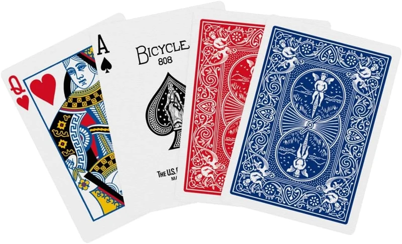 Bicycle Standard Rider Back Playing Cards Red or Blue