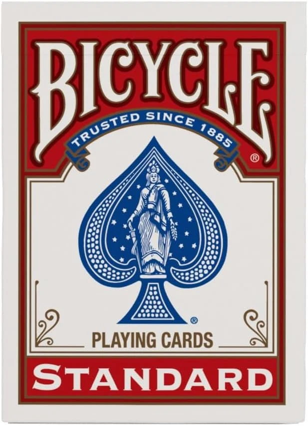 Bicycle Standard Rider Back Playing Cards Red or Blue