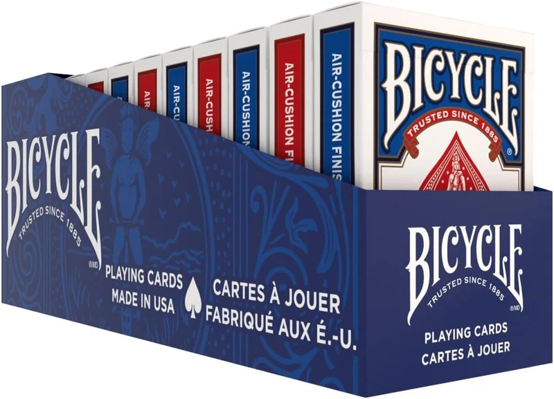 Bicycle Standard Rider Back Playing Cards Red or Blue