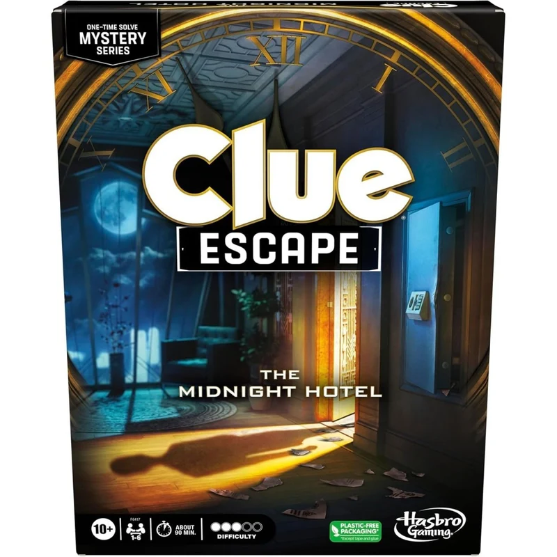 Clue Escape the Midnight Hotel, English Version, 1 Count