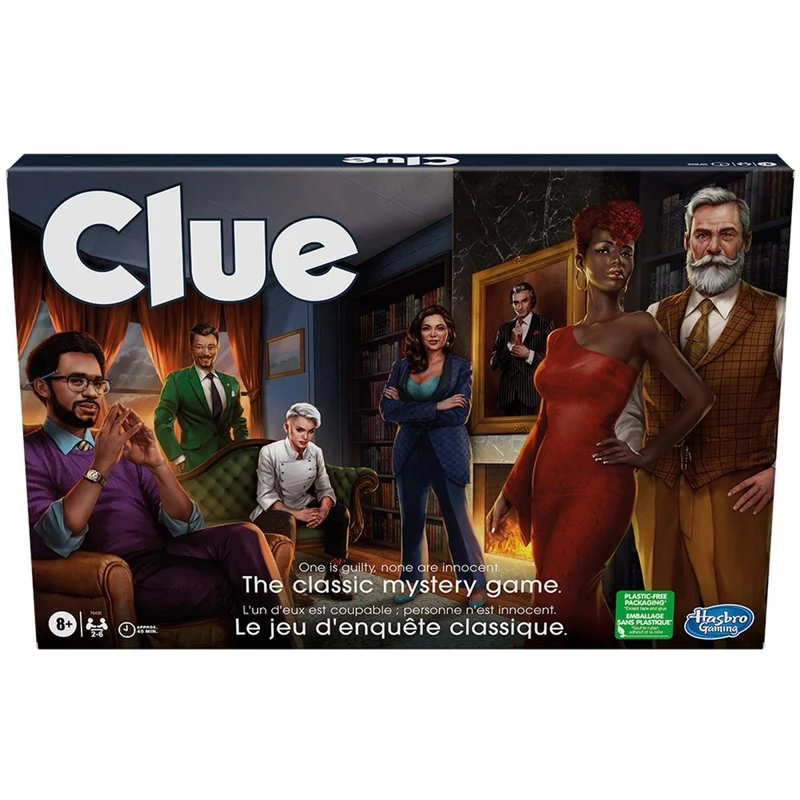 Clue Classic Refresh Board Game, 1 Count