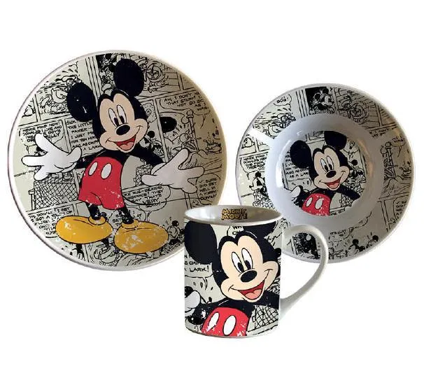 Disney Mickey Serving Set / Ensemble de service