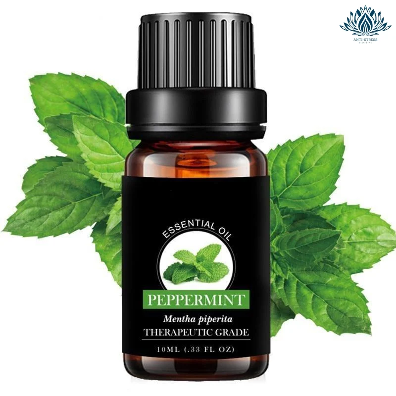 Huile essentielle anti-stress menthe poivrée