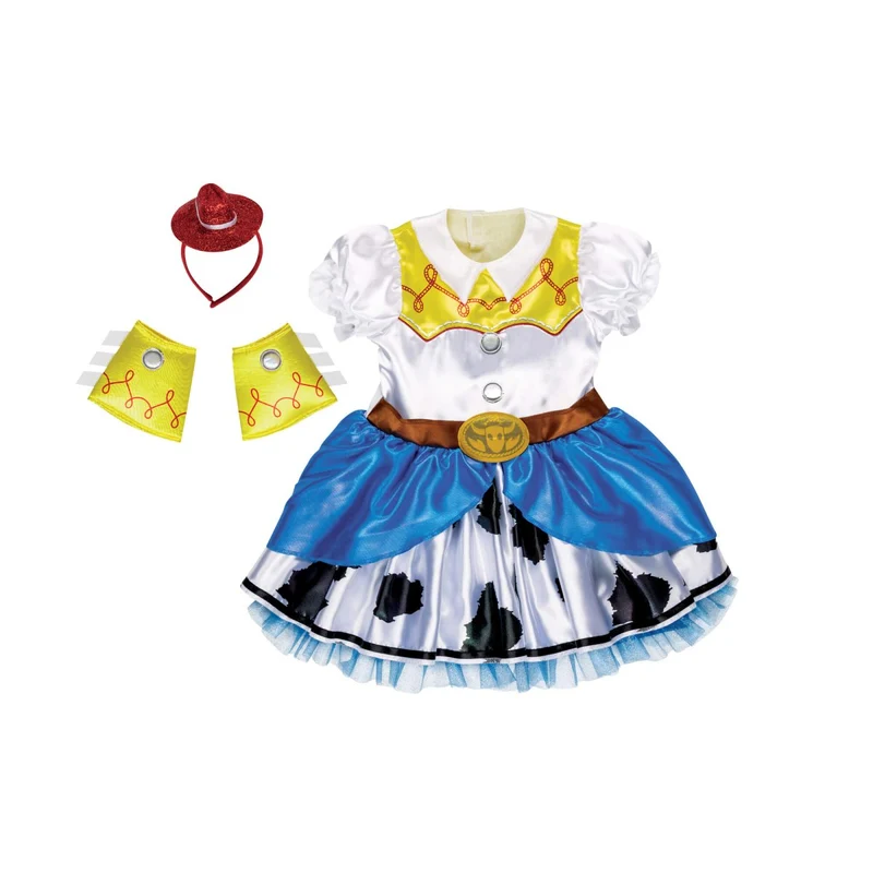 Toy Story Jessie Deluxe Costume for Kids, Dress, Headband and Cuffs