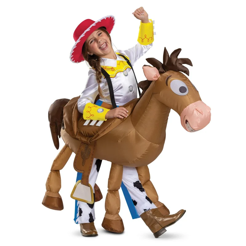 Toy Story Jessie Deluxe Costume for Kids, Jumpsuit and Hat
