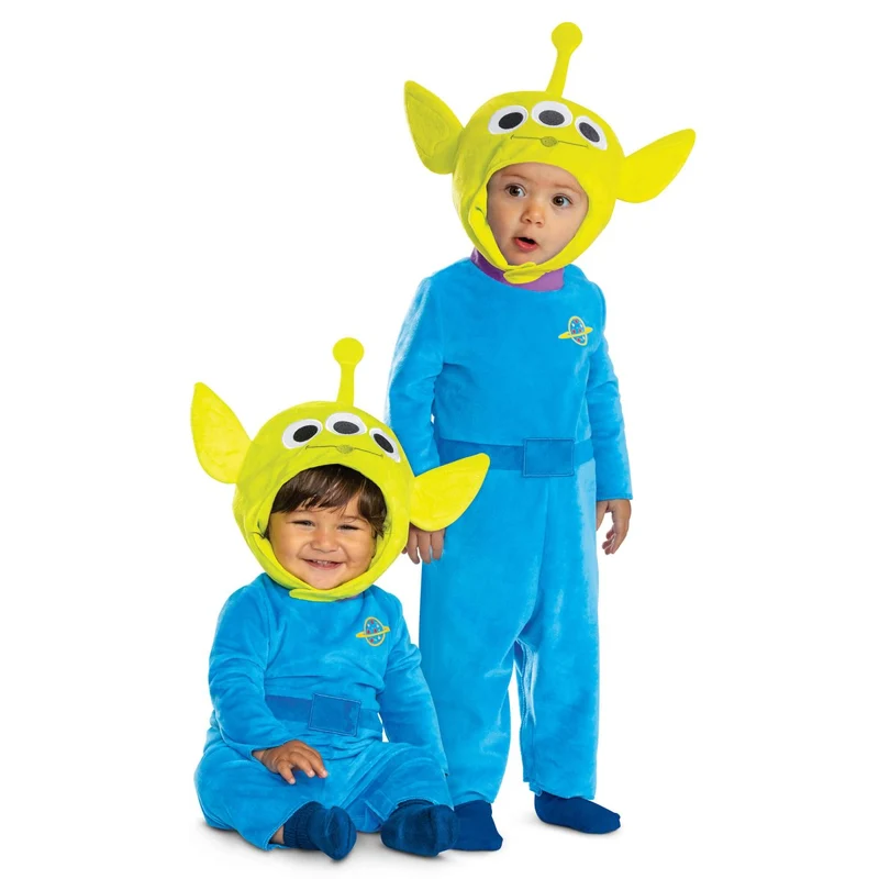 Toy Story Alien Costume for Babies, Jumpsuit and Headpiece