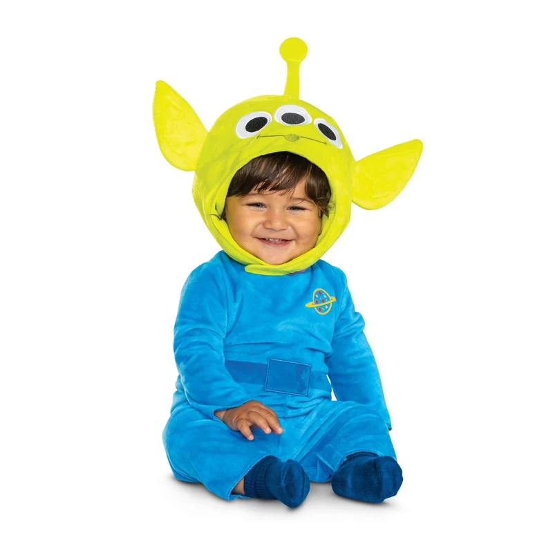 Toy Story Alien Costume for Babies, Jumpsuit and Headpiece