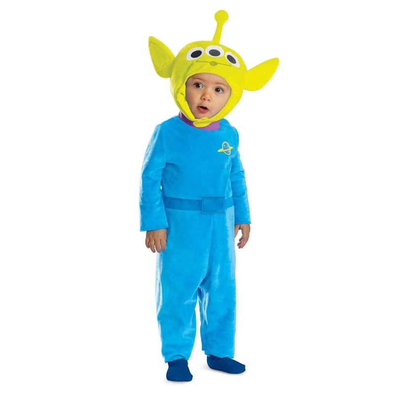 Toy Story Alien Costume for Babies, Jumpsuit and Headpiece