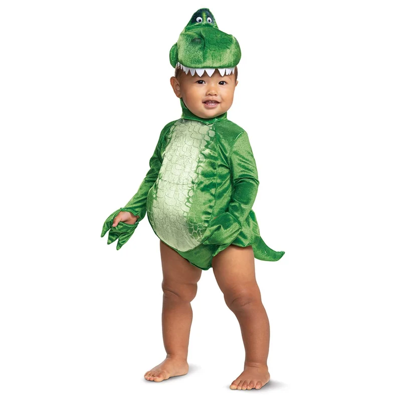 Toy Story Rex Costume for Babies, Jumpsuit, Tail and Headpiece