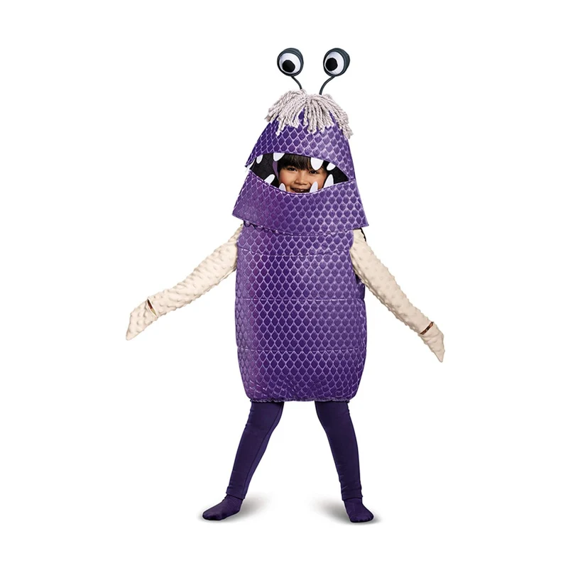 Monster Inc Boo Deluxe Costume for Toddlers, Top, Vest and Headpiece