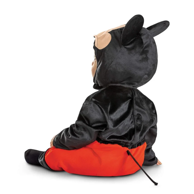 Disney Mickey Mouse Costume for Toddlers, Jumpsuit, Tail and Headpiece