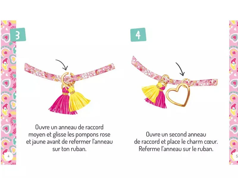 Kit créatif - Mon superbe duo de bracelets mère-fille - Auzou