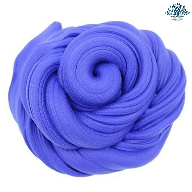 Pâte anti stress bleue