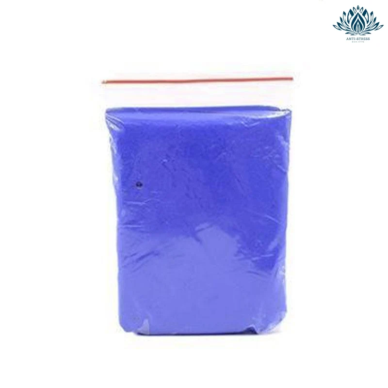 Pâte anti stress bleue
