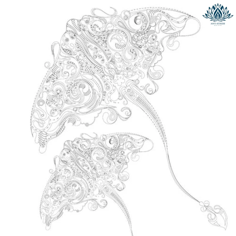 Coloriage anti stress mystere