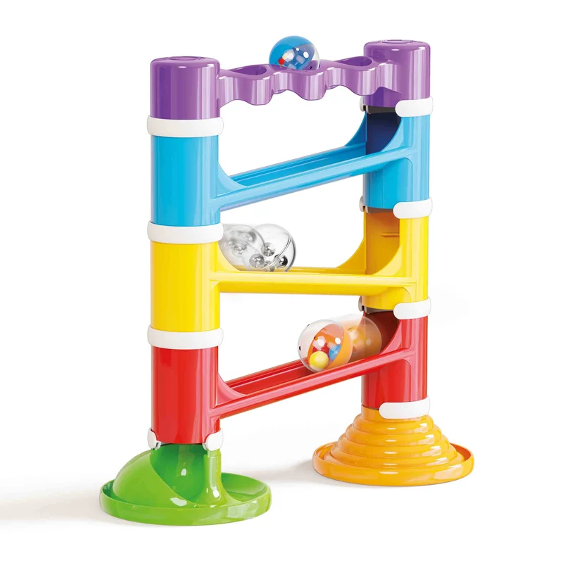 Quercetti Migoga Tower Sounds Marble Run Track 3 Balls